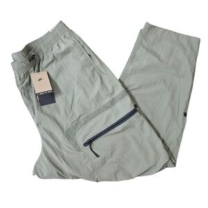 Nike Tech Woven Cargo Pants Light Army Green HJ2940-320 Water Repel Men's XL New